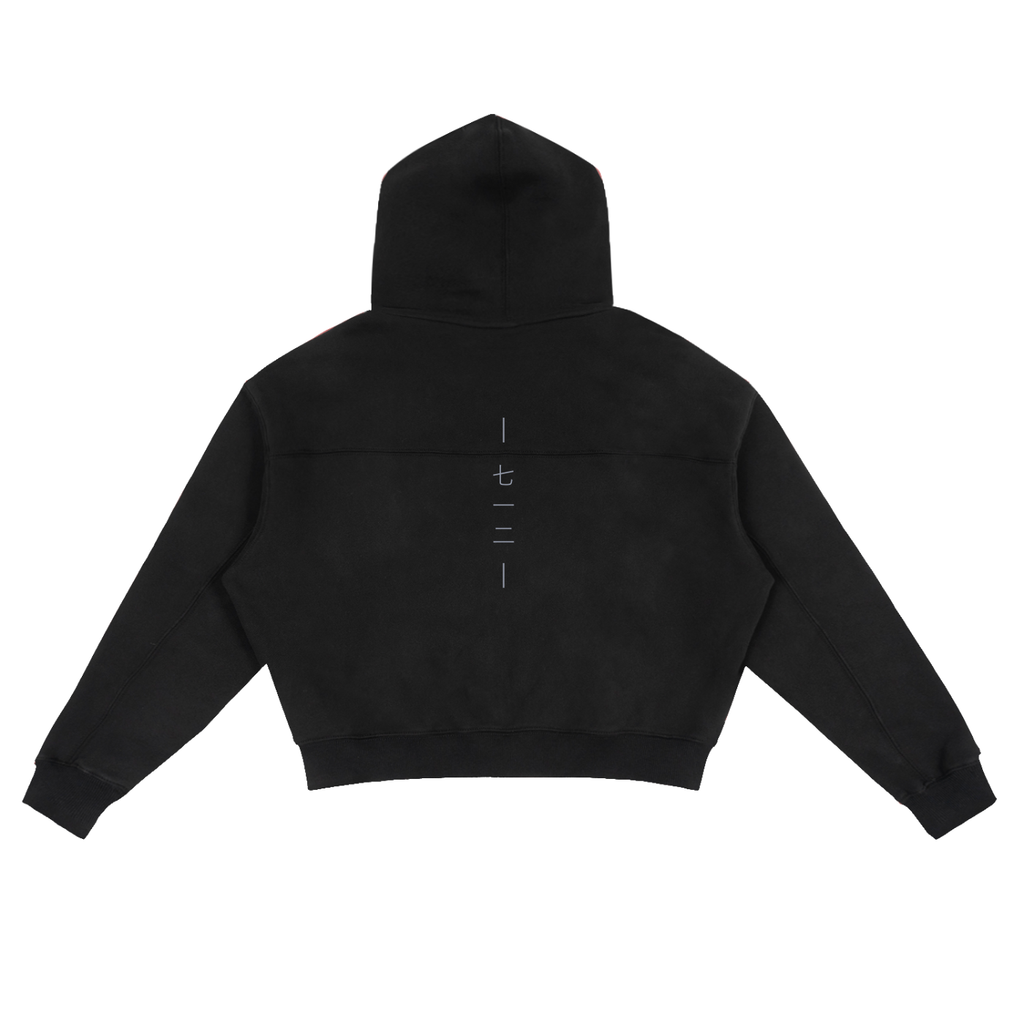 7 1 2 - Boxy Zip Hoodie