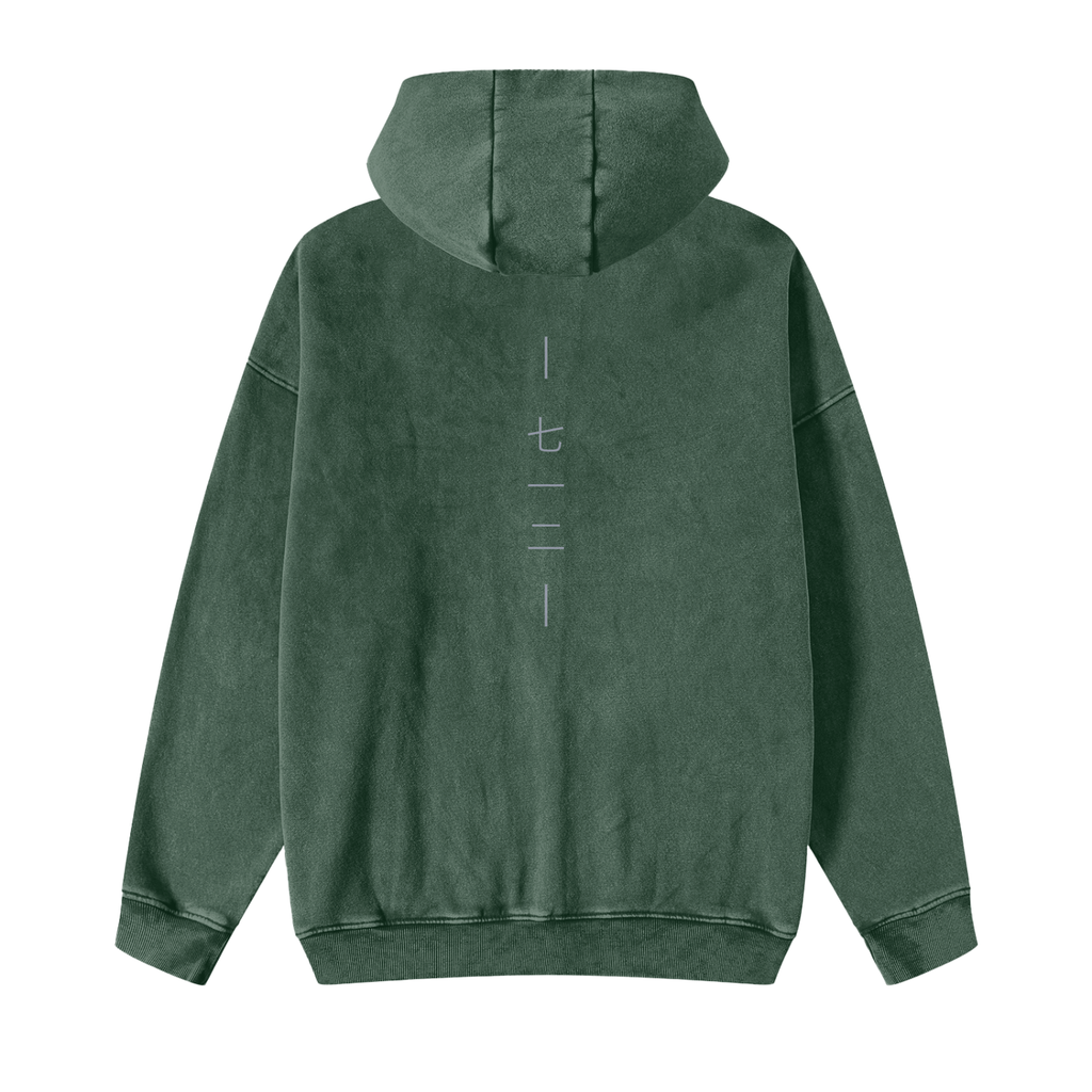 7 1 2 - Snow Washed Zip Hoodie